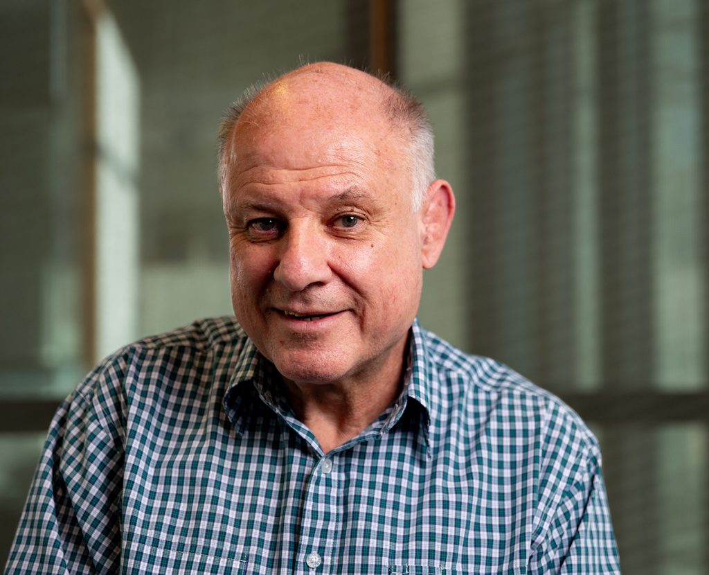 Tom Buttel lives with osteoarthritis